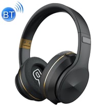 Casque Audio Sans Fil Bluetooth V5.0 Batterie Longue Durée FM Micro SD Or YONIS