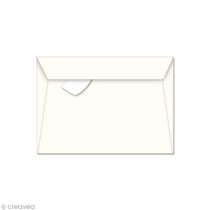 Enveloppe Pollen 114 x 162 mm - Ivoire - 5 pcs