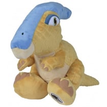 Peluche dinosaure parasaurolophus 28 cm - dino jurassic world - peluche licence