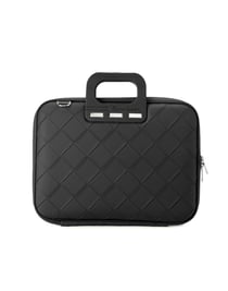 Mallette Bombata Intrecciato 13'' - Noir