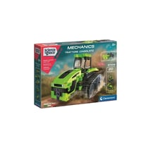 Kit de construction Clementoni Tracteur à Chenilles motorisé coloré