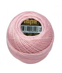 Coton perlé ISPE N°8 - 10GR - Distrifil 310 Rose dragee