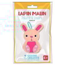 Kit peluche à coudre - Lapin Malin