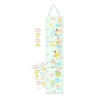 DD04052 Toise Printemps avec 12 stickers - Djeco - Vert