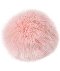 Pompons Premium Fausse Fourrure - 10cm de diamètre - Rico Design 19 Rose