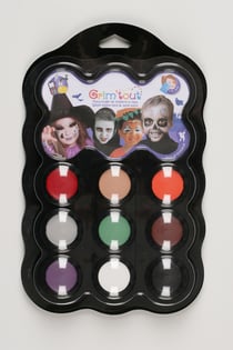 Palette Maquillage enfant 9 couleurs Maléfice