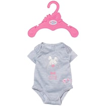 Baby Born Vêtements pour poupée 43 cm Body gris