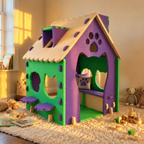 Cabane de jeu en mousse Maison Roomy - Pets - Violet