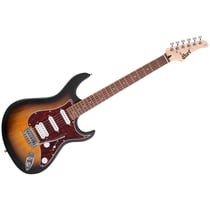 Guitare électrique Cort - Série G - Bois de peuplier - Sunburst - 4,001 kg