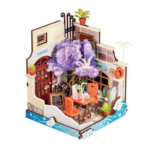 Maquette DIY Book Nook 68 pièces - Restaurant de vacances en bord de mer - Rolife