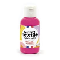 PEINTURE TEXTILE ROSE FLUO 50ML
