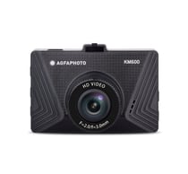 AGFA PHOTO Photo Realimove KM600 - Caméra Embarquée Voiture / Dash Cam (720P, Écran 2'', Enregistrement en boucle, Détection de mouvement, Surveillance stationnement) Noir