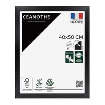 Cadre photo Karma noir 40x50 cm
