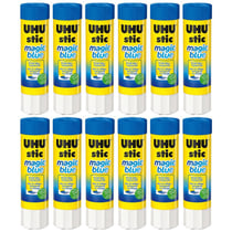 12 bâtons De Colle - Magic Blue - 8G - UHU