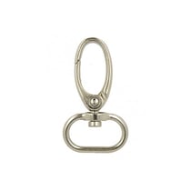 Mousqueton 20mm couleur argent