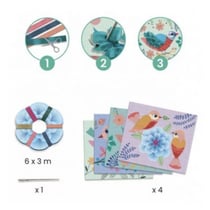 Kit creatif Artistic loops primavera - Djeco