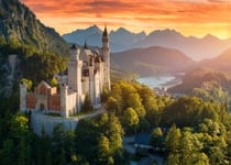 Puzzle 500 pièces - Château de Neuschwanstein - Bluebird Puzzle