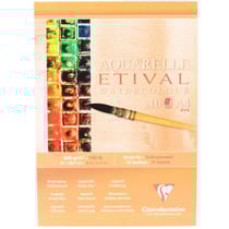 Bloc Etival Aquarelle A4 - Grain Fin - 10 Feuilles - Clairefontaine