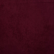 Tissu Velours côtelé lavé uni Bordeaux - Au mètre