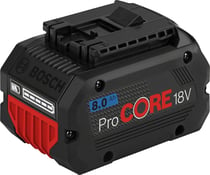 Batterie - BOSCH PROCORE - 18 V 8,0 Ah - Noir