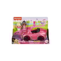 Véhicule de poupée Mattel Cabriolet Barbie rose avec musique et sons