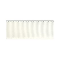 Disquette 16m Gros Grain Petersham ECRU/BLANC
