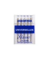Aiguilles universelles pour machines - KLASSE taille n°Assorties 70 à 90