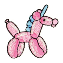Ecusson thermocollant animal ballon licorne 3.5x3.5cm