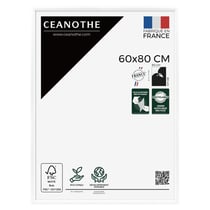 Cadre photo Essentiel exposition blanc 60x80 cm