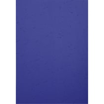 Paquet de 100 couvertures Grain cuir pour reliure A4 - Bleu foncé - Exacompta