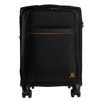 Valise cabine 4 roues Exactive - Noir - Exacompta