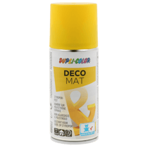 Spray de peinture - Jaune colza - Mat - Tous supports - Loisirs créatifs - 150ml