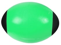 Ballon de rugby en mousse vert 24 cm - balle ovale soft - jeu sport enfant