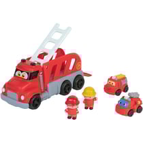 Coffret véhicule soft à friction pompier - WDK GROUPE PARTNER