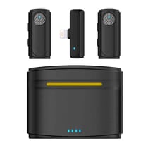 Microphone Sans Fil Haute Fidélité Pour Enregistrement Audio Vidéo 24H YONIS