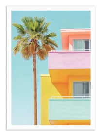 Affiche - Pastel Venice Beach - Philippe Hugonnard