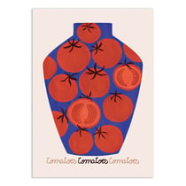 Affiche 30x40 cm - Tomates en conserve - El Buen Limon