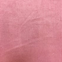Tissu Velours Grosses côtes Rose clair