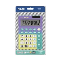 Blister calculatrice 12 chiffres Sunset turquoise