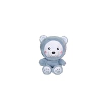 Peluche - Peluche Ours "Hoody Pets" Bleu Jeans - 14 cm