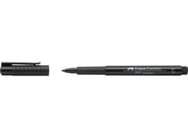 Lot de 10 feutres Pitt Artist Pen - FABER-CASTELL - Pointe 1,5 mm - Noir