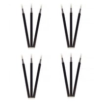 Lot de 12 recharges encre gel effaçable pour stylo R-Pen noir