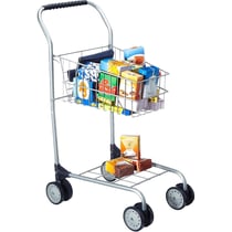 Chariot d'achat avec contenu