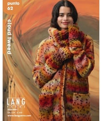 Livre Punto 62 - Spécial Cloud Tweed - Lang Yarns Orange
