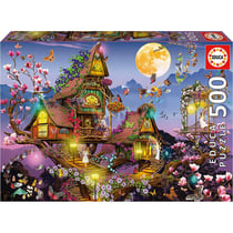 Puzzle - 500 pièces - La maison des fées - Educa