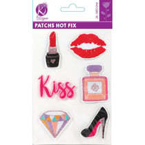 Graine Créative - Patch thermocollant Beaute Mode 6 pièces