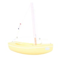 Bateau Le Sloop jaune 21cm
