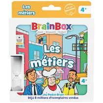 Jeu de mémoire BrainBox Pocket : Métiers - Asmodée