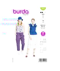Patron Burda 5638 - Top | Tailles 34-44 taille n°FR 34-44