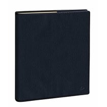 Agenda - 2026 - Exécutif Prestige - Semainier Planning - Multilingue - Marlow - Bleu - 13 mois de décembre à décembre - 16x16 cm - Papier Clairefontaine ivoire - Fabrication française - Quo Vadis